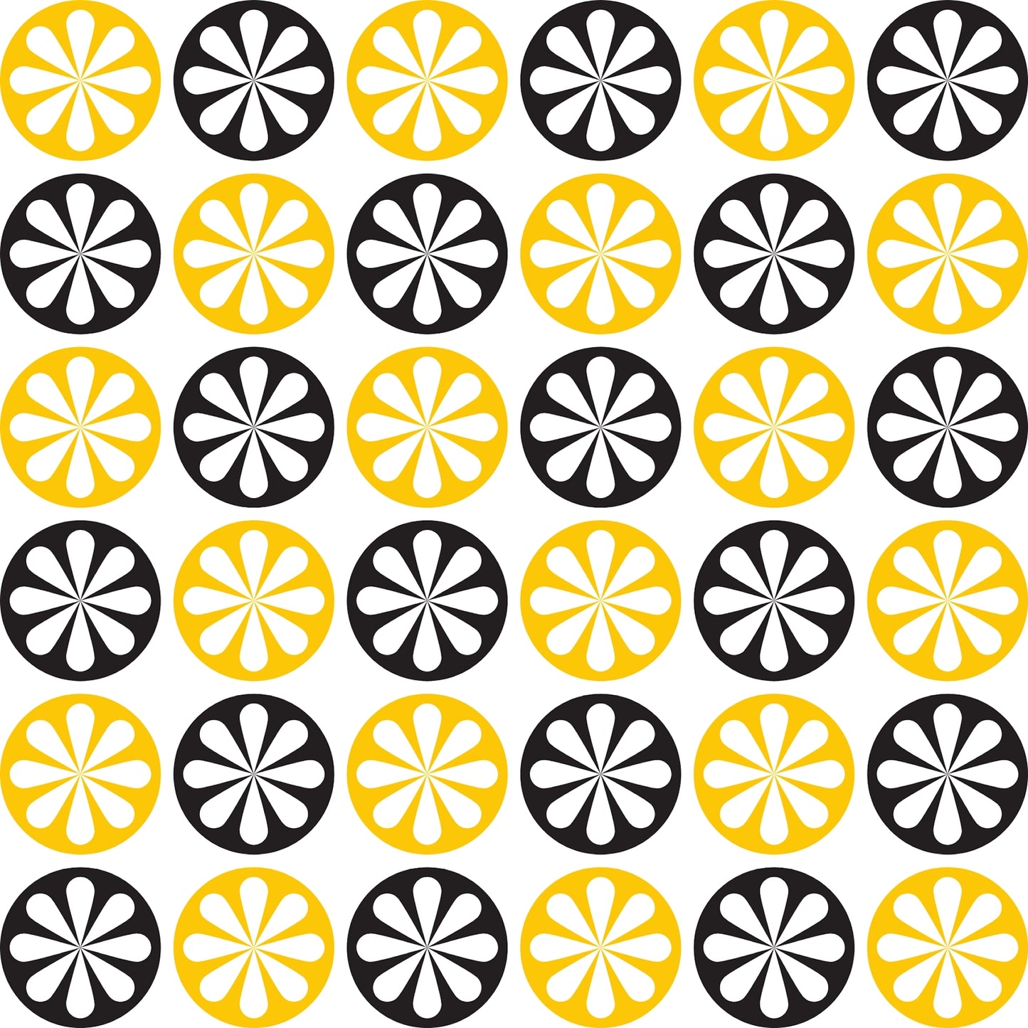 Art Tiles: Daisy Stamps