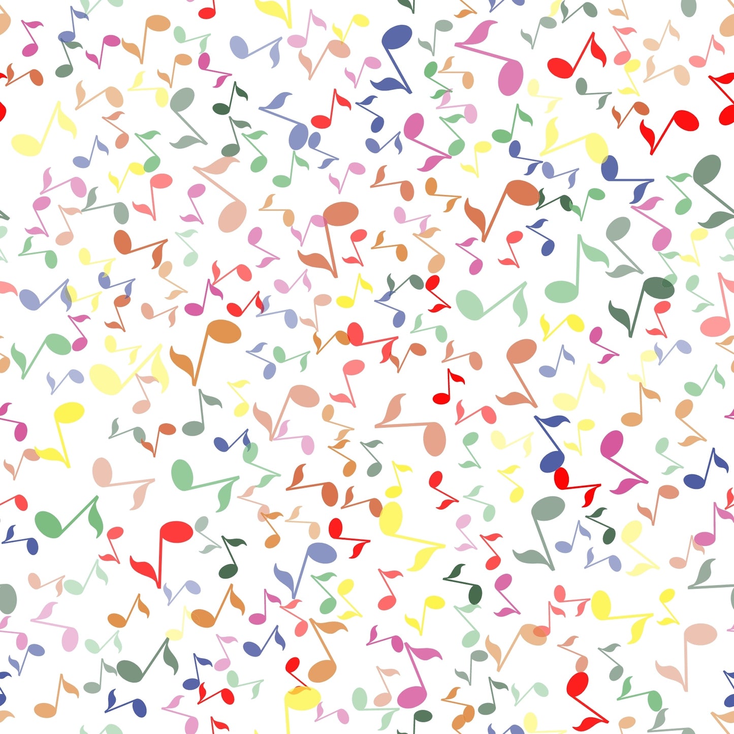 Art Tiles: Music Notes (Multicolor)