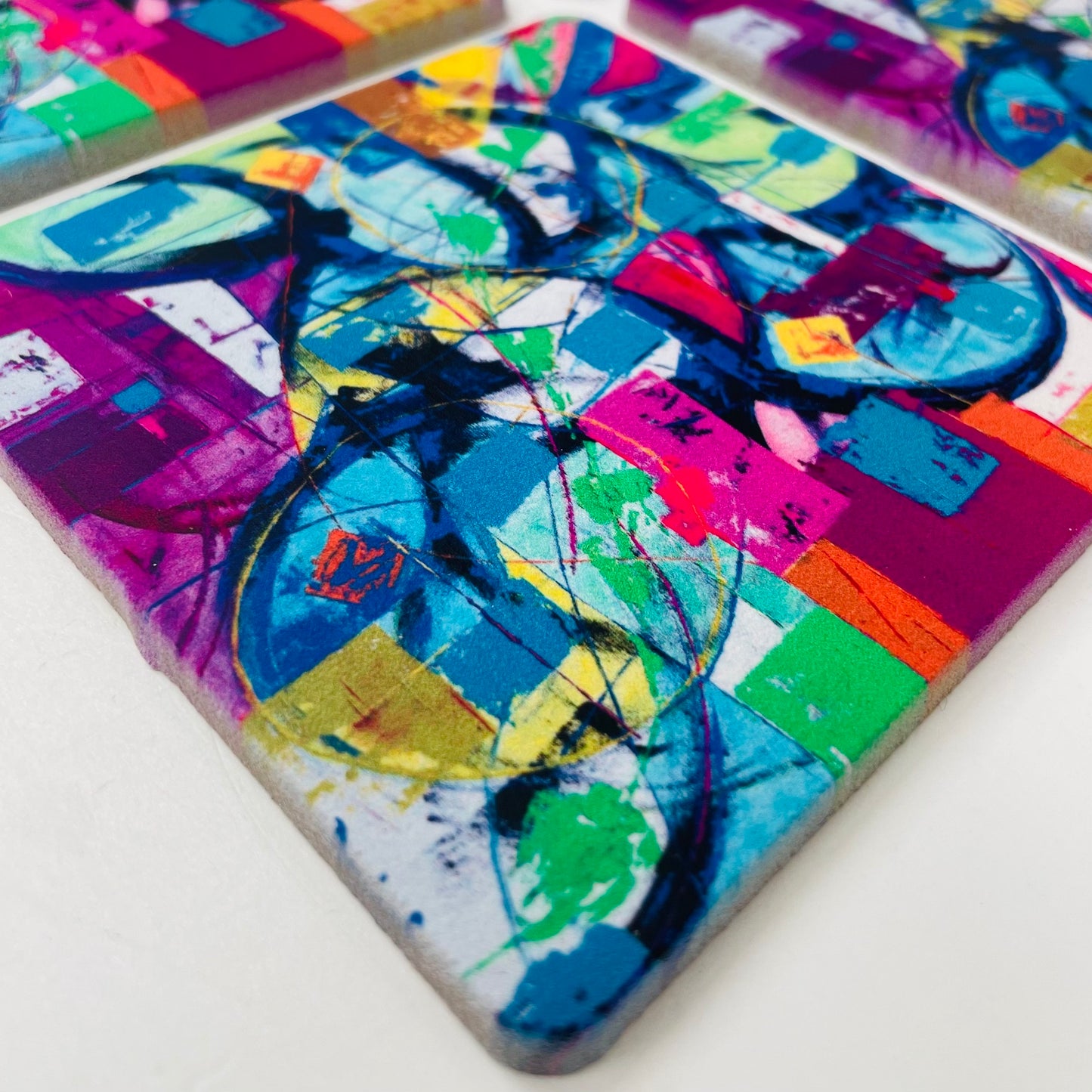 Art Coasters Set: Marc Dominus "After Some Consideration"