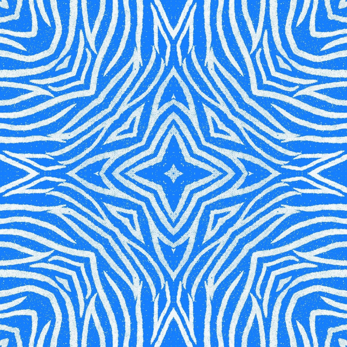 Art Tiles: Blue Zebra