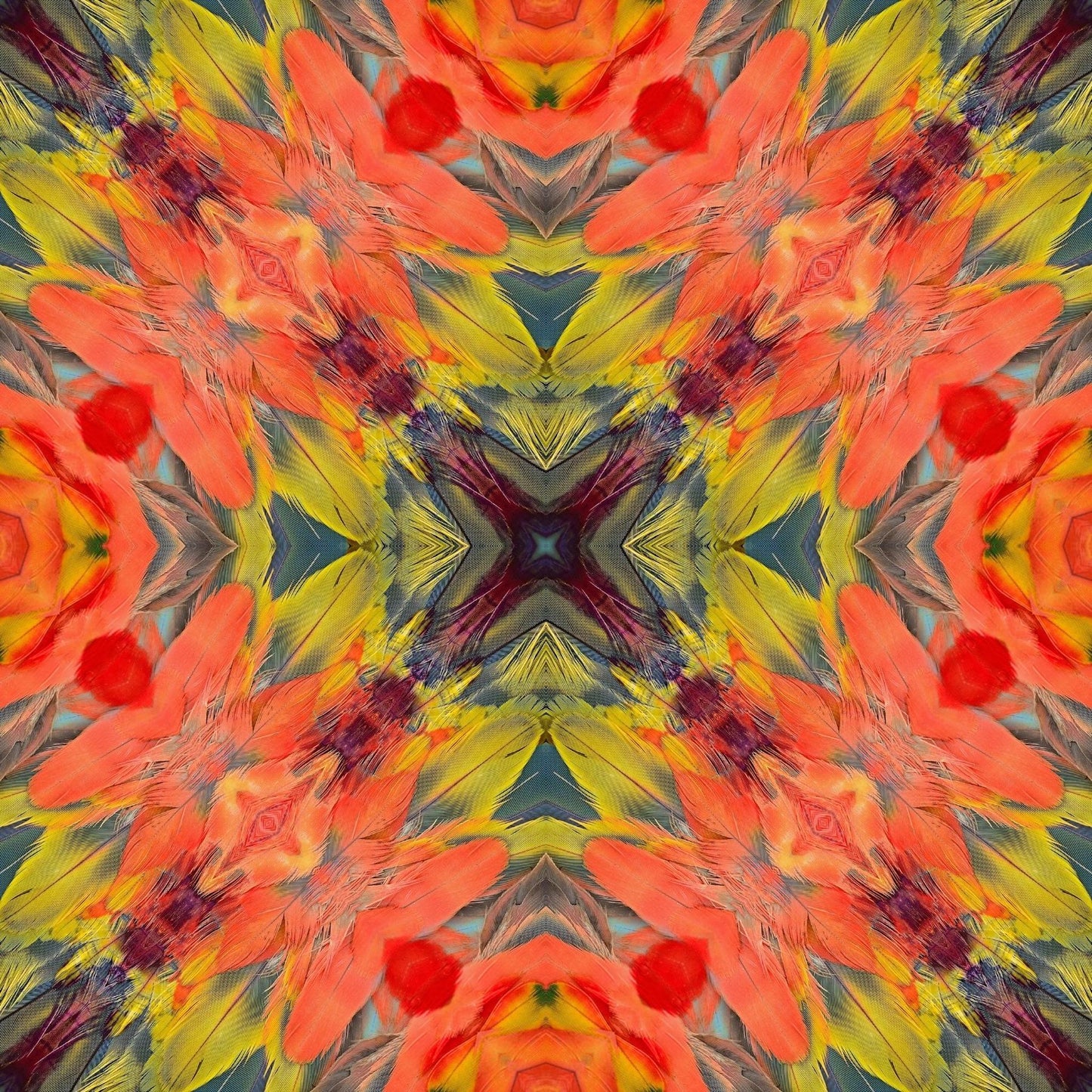 Art Tiles: Mirror Flowers