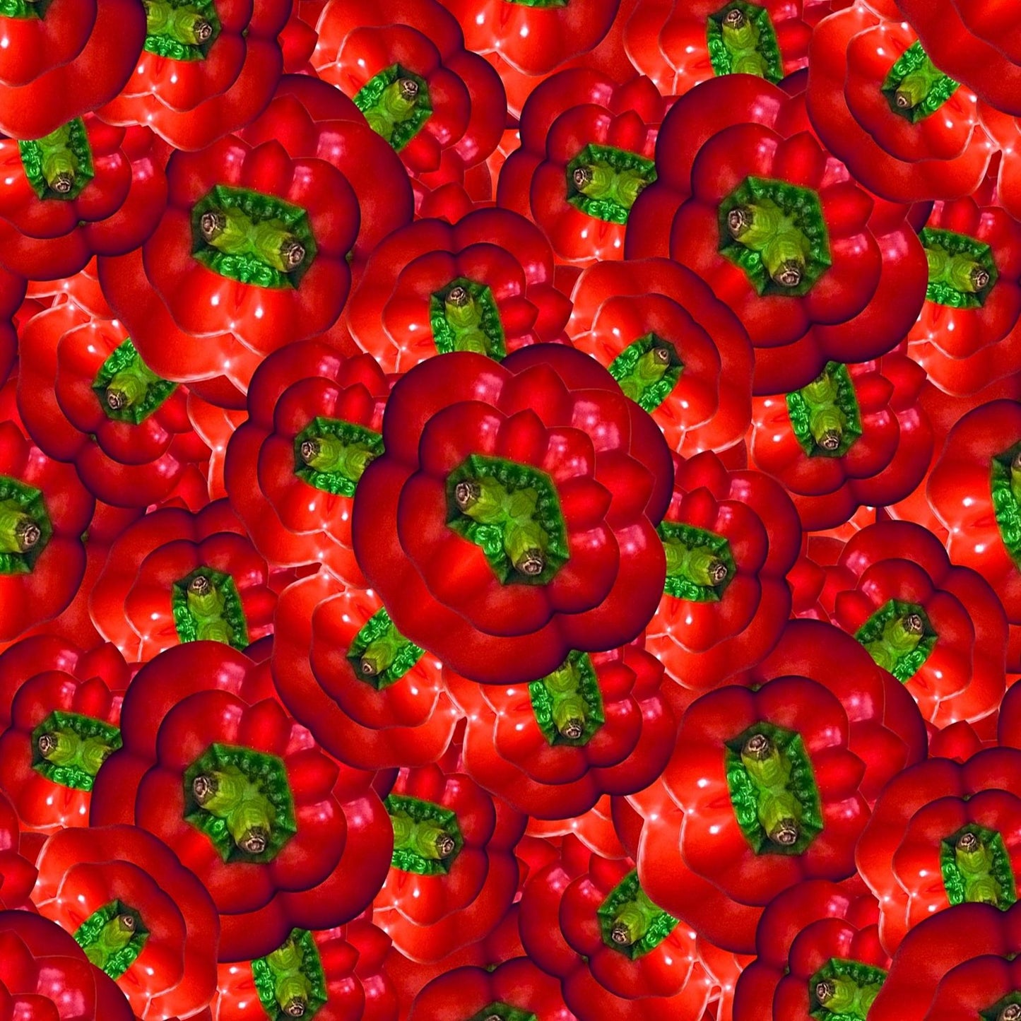 Art Tiles: Red Peppers