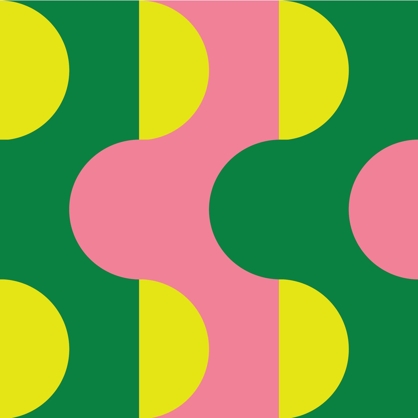 Art Tiles: Nine Waves - Green