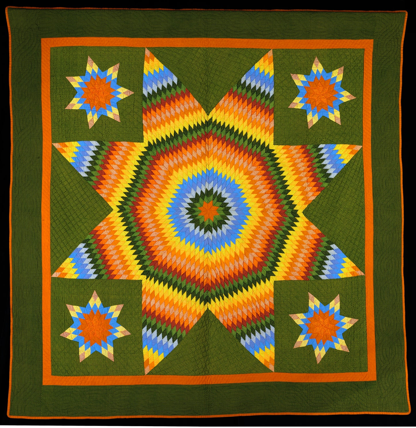 Puzzle (Mini): Lone Star Quilt