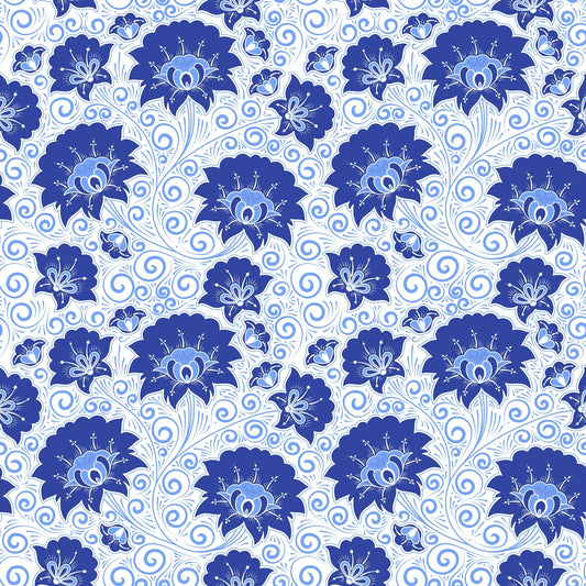 Art Tiles: Blue Buds