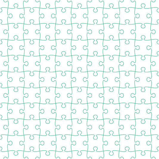 Art Tiles: Puzzle Pieces (Mint)