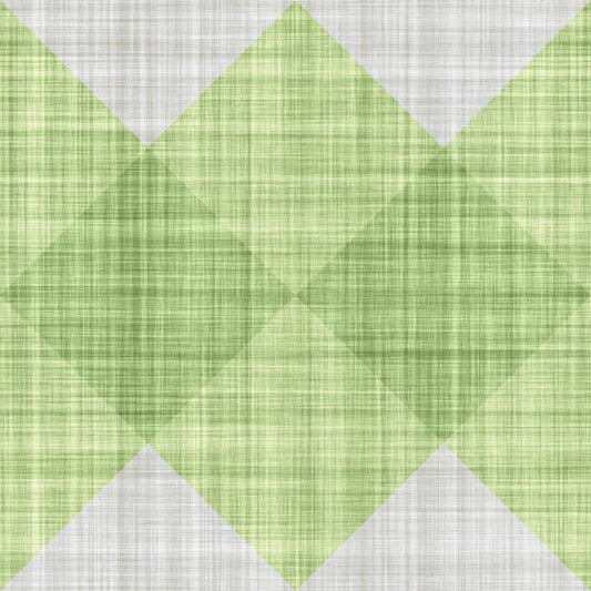 Art Tiles: Green Plaid