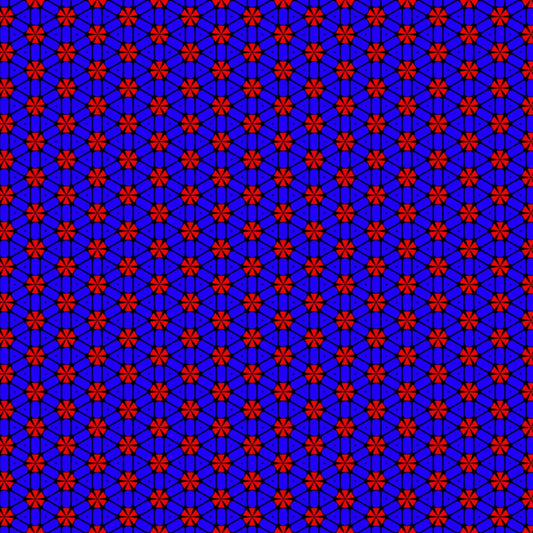 Art Tiles: Hexagon Blooms