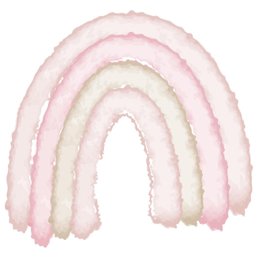 Art Tiles: Watercolor Rainbow (Pink)