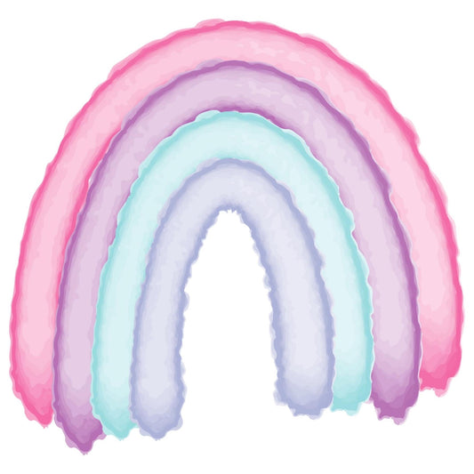 Art Tiles: Watercolor Rainbow (Summer)