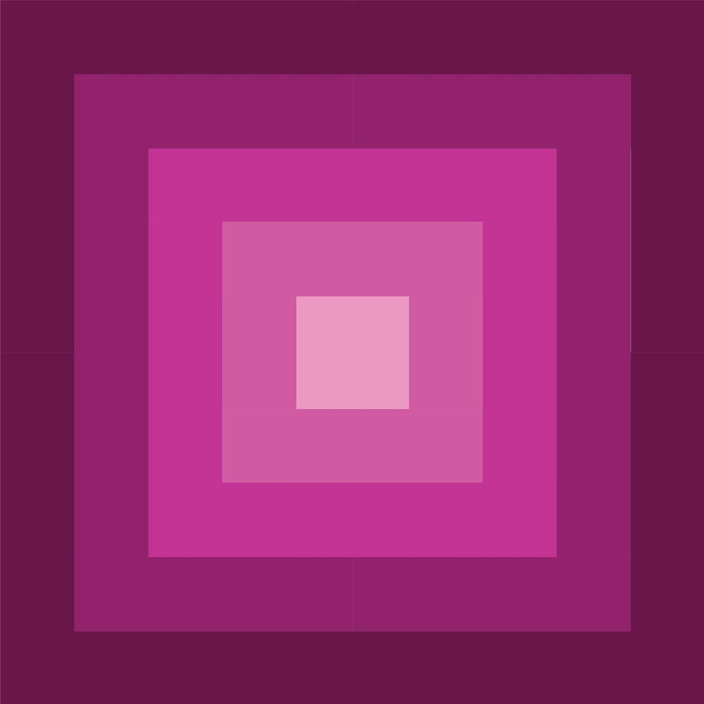 Art Tiles: Simple Squares - Raspberry