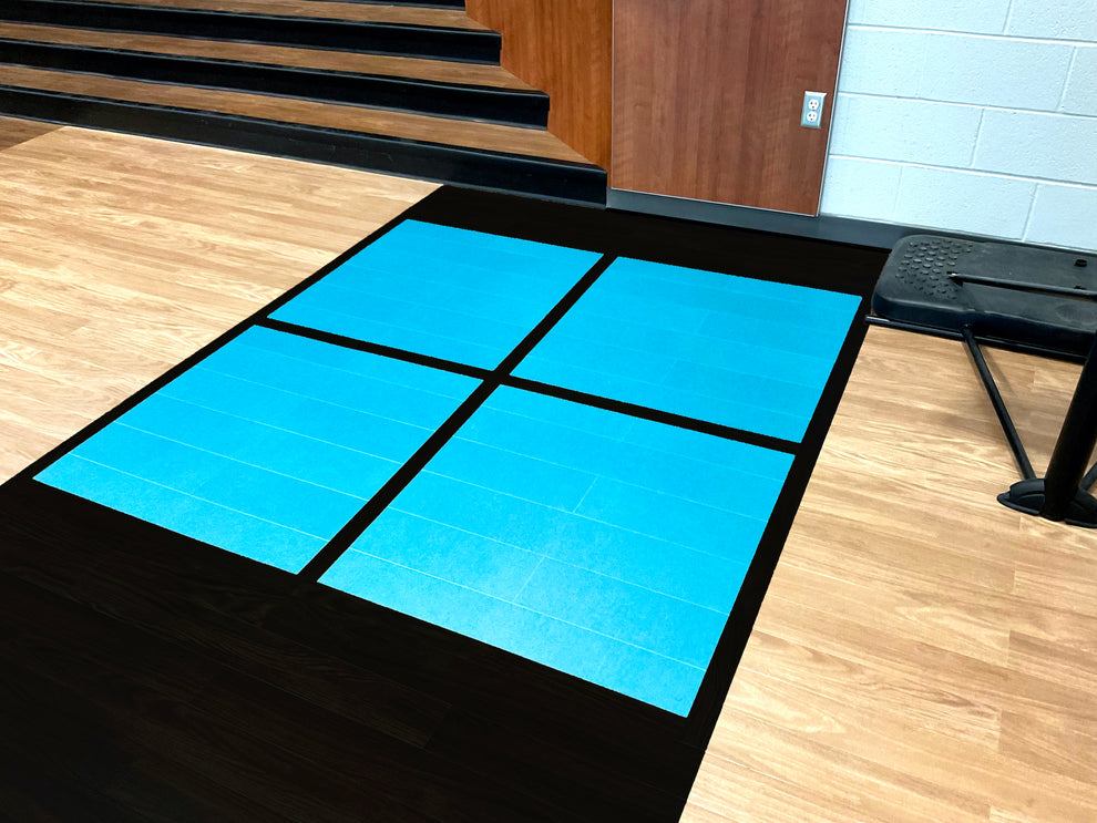 Basketball Court Kit by Waterjet Works VCT Waterjet Works Store