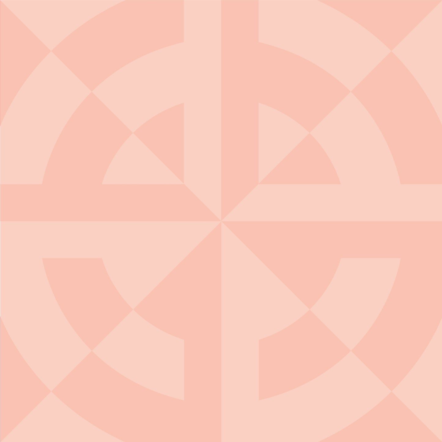 Art Tiles: Wedges - Blush